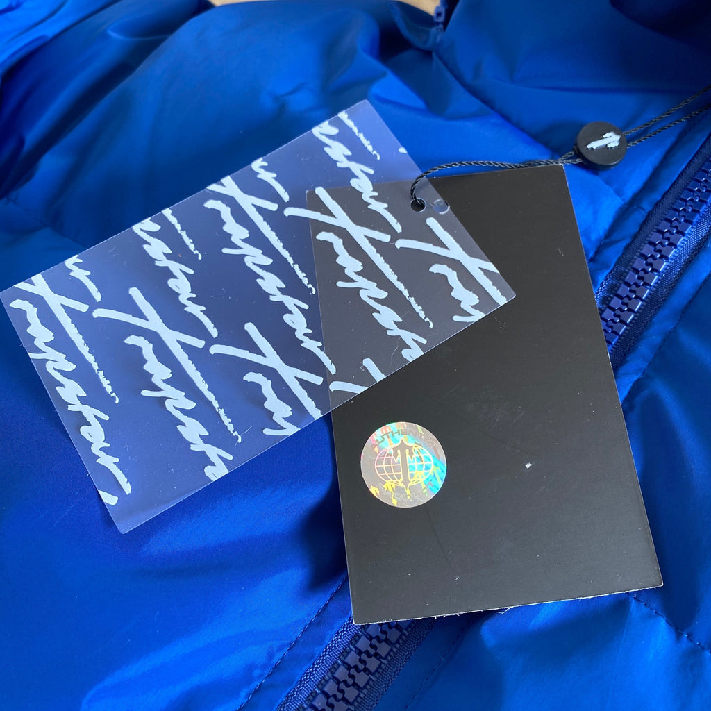 TS Dazzling Blue Irongate Hooded Puffer Jacket