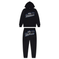 TS London Shooters Hooded Tracksuit - Ice Outline