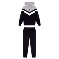 TS & Grey V-Striped Tracksuit