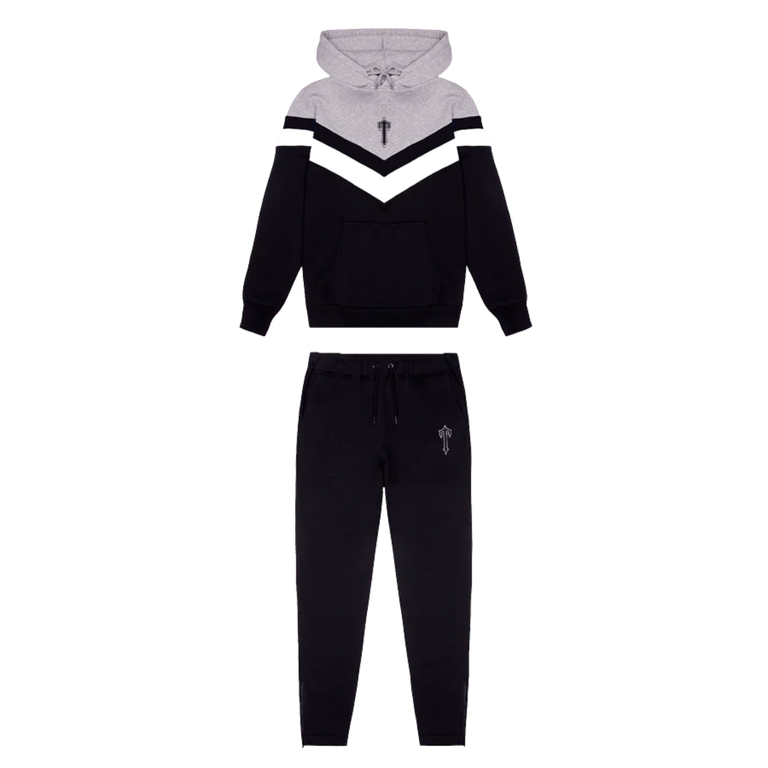 TS & Grey V-Striped Tracksuit