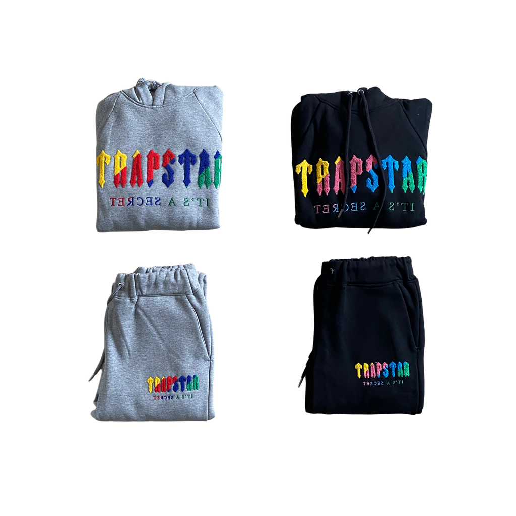 TS Chenille Decoded Hooded Tracksuit - Candy