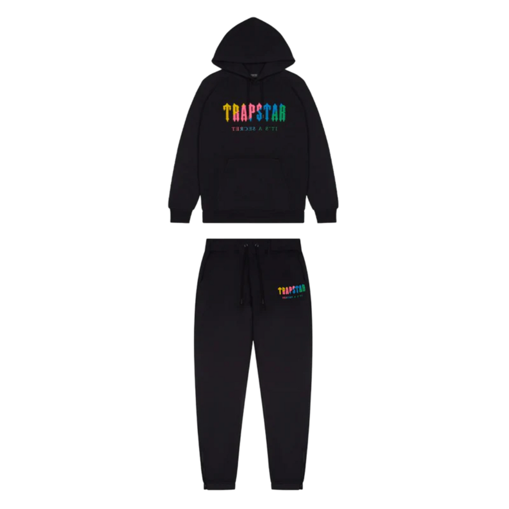 TS Chenille Decoded Hooded Tracksuit - Candy