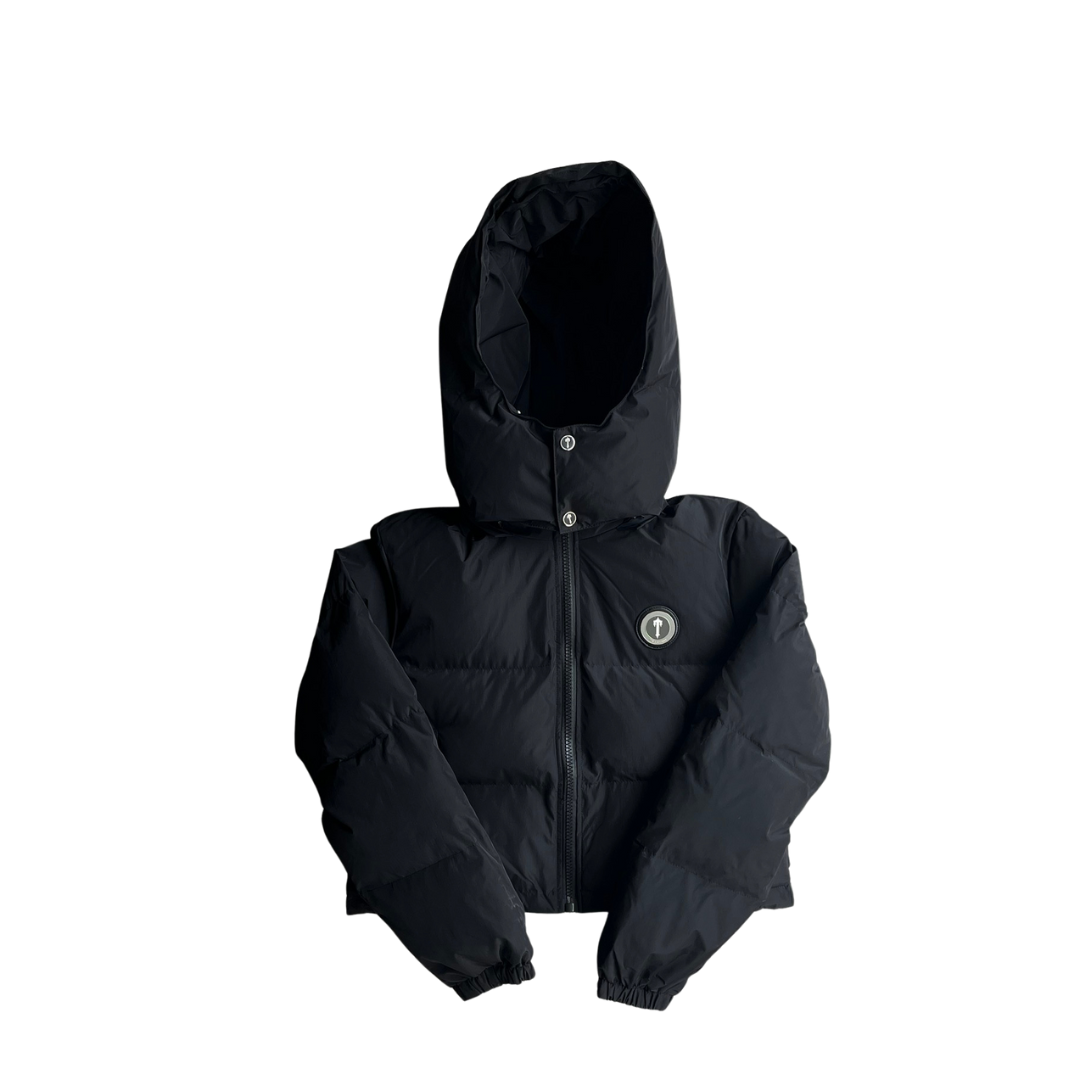 TS Womens Black Irongate Hooded Puffer Jacket