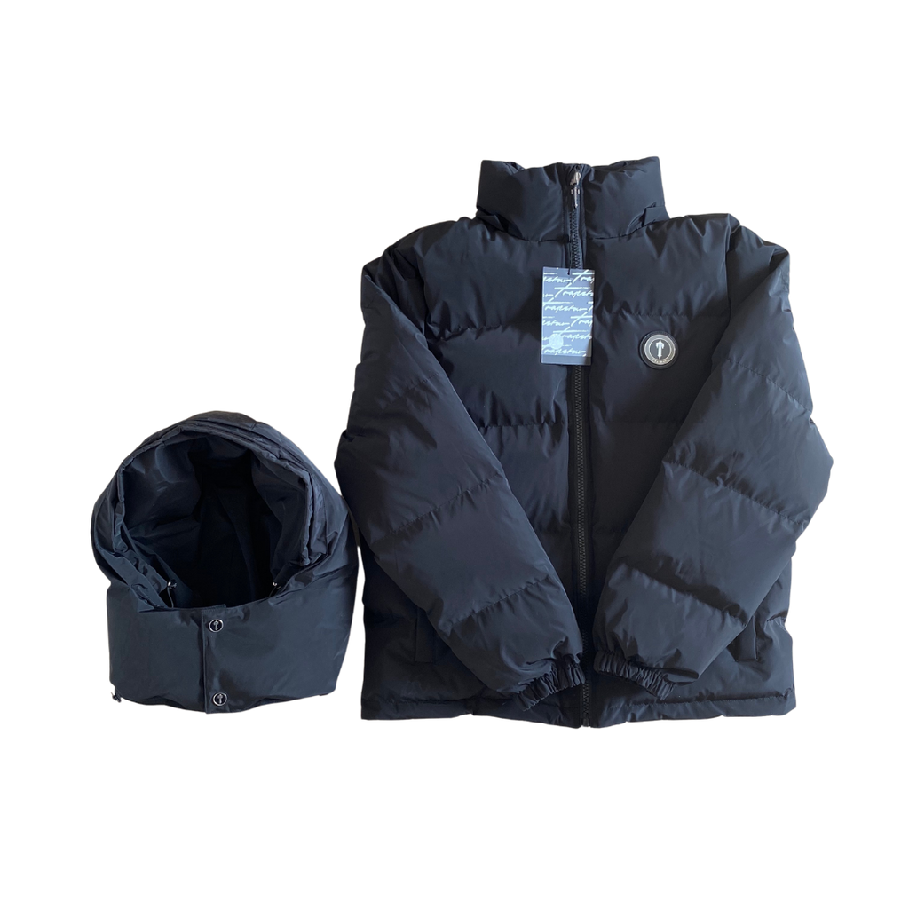 TS Black Irongate Hooded Puffer Jacket
