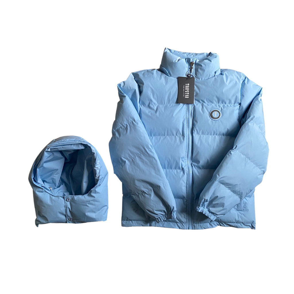 TS Ice Blue Irongate Hooded Puffer Jacket
