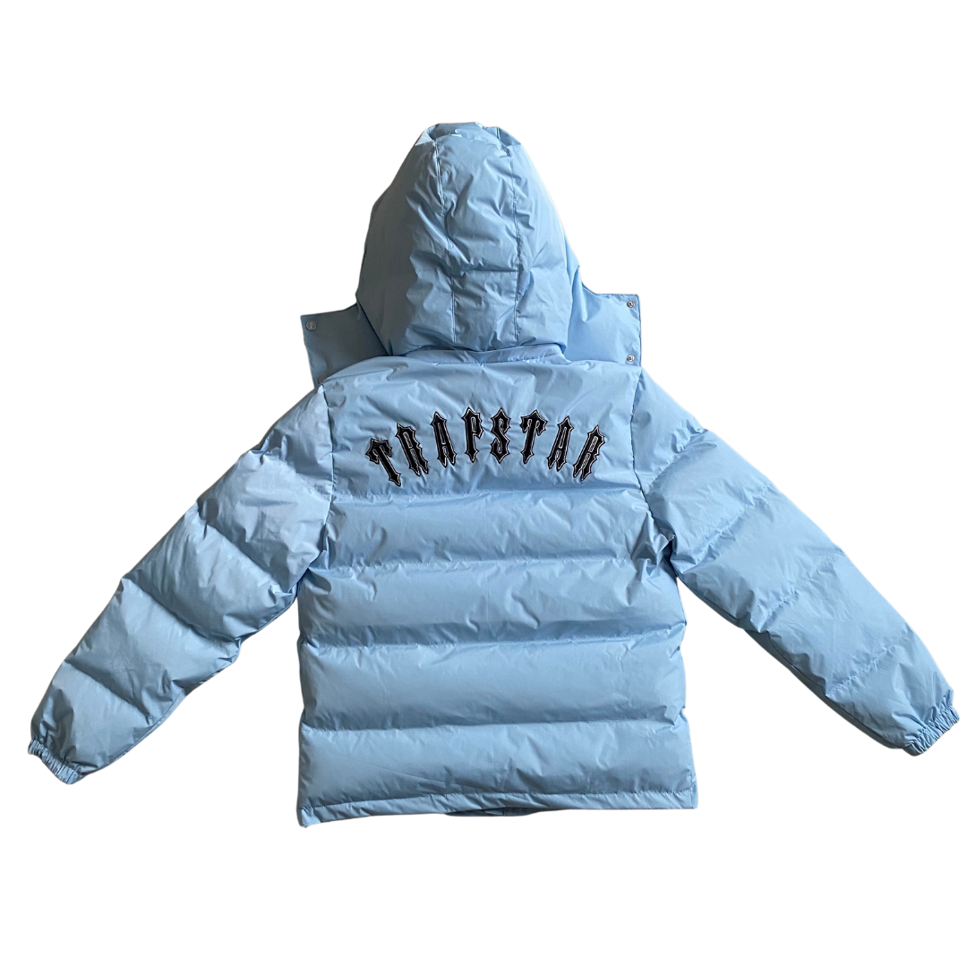 TS Ice Blue Irongate Hooded Puffer Jacket